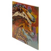 Porcelain 3 Horse Head Painting Style Wall Hanging Art Hws2679