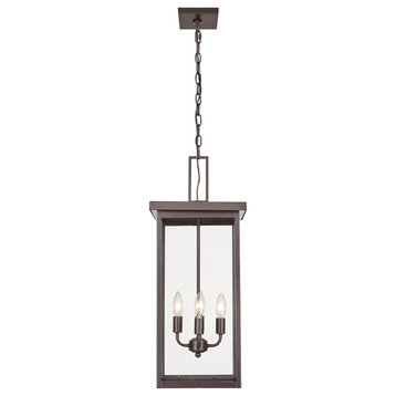 Barkeley Collection 4-Light  11" Powder Coated Bronze Outdoor