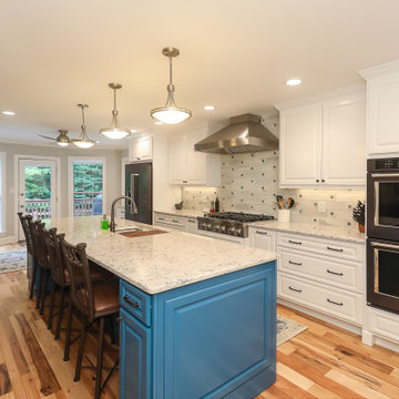 Custom Kitchen, Laundry, and Powder Room Remodel