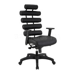 Pillow Office Chair in Black - Home Office Accessories
