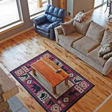 Red Oak Rustic 4" x 3/4" Solid Prefinished