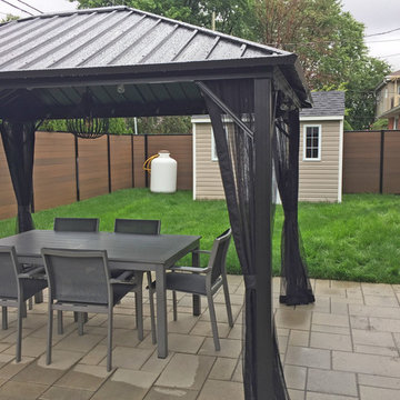 Horizontal Composite Fence