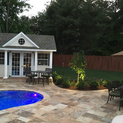 Wayne Trasitional Backyard - Outdoor Structures