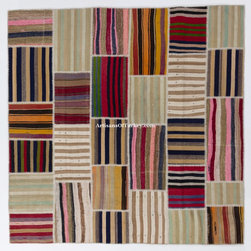 Patchwork style Up-cycled Handmade Rugs - Products