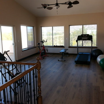 Wikiup exercise room (after)