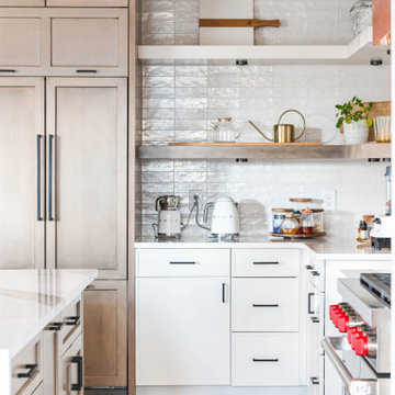 Graywood and Copper Kitchen