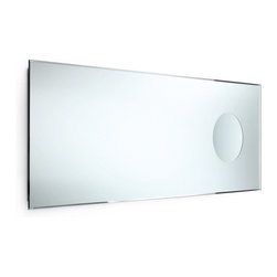 Speci 5667 Bevelled Mirror with Magnifying Mirror 43.3" x 17.3" - Bathroom Mirrors