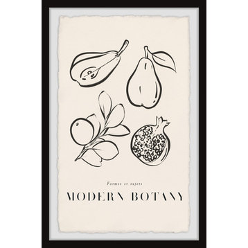 "Modern Botany" Framed Painting Print, 12x18