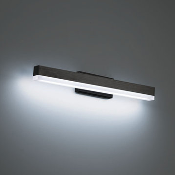 WAC Styx Bathroom Vanity Light in Black