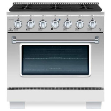 Bold Series 36" All Gas Freestanding Range, Stainless-Steel