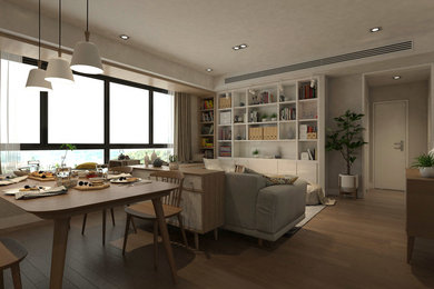 Inspiration for a modern home design remodel in Other