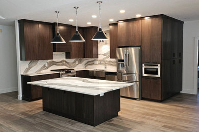 Minimalist kitchen photo in Other