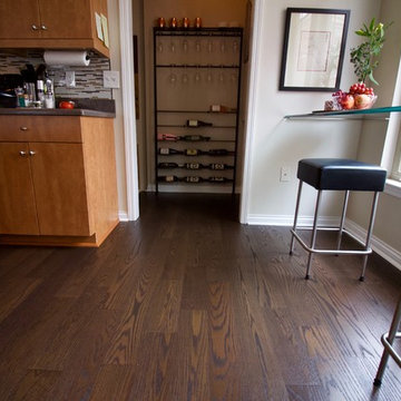 Solid Oak Wire Brushed