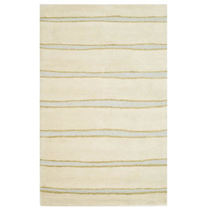 Martha Stewart Chalk Stripe Rug Wheat Contemporary Area Rugs By Buyarearugs Houzz