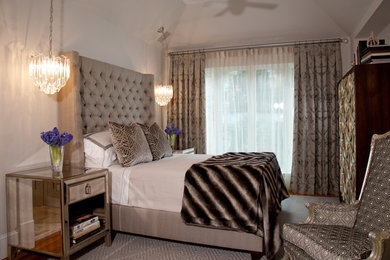 Example of a classic bedroom design in Atlanta