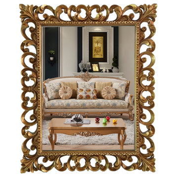 Rosia 47" Ornate Framed Mirror