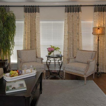 French Cottage Influenced Living Room