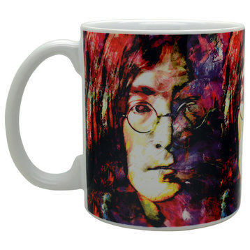 John Lennon "John Lennon Study2" Mug Art by Mark Lewis
