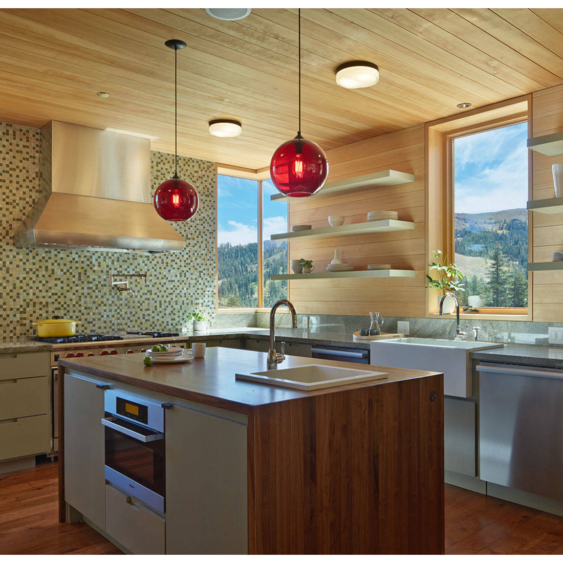 Modern Rustic Sugar Bowl House