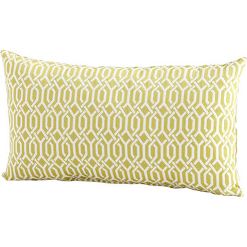 Cyan Design Interlochen Pillow, Lime Green