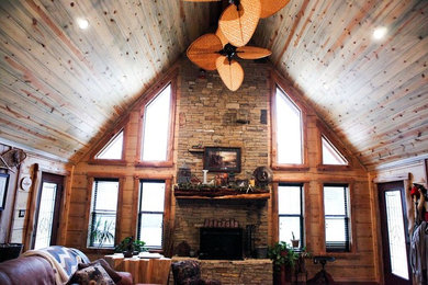 Inspiration for a timeless living room remodel in Austin