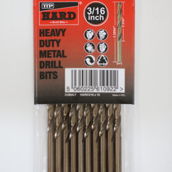 TTP HARD 3/16" cobalt drill bits - Power Tools