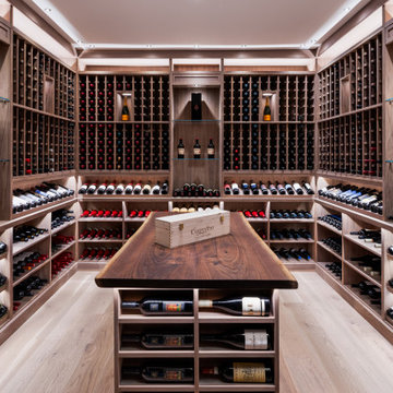 Traditional Wine Cellar by Imagination Wine Cellars