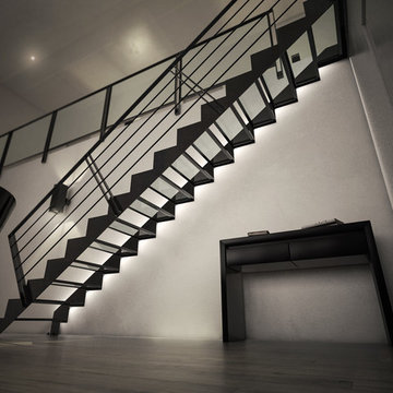 Escaliers lumineux - Option LED