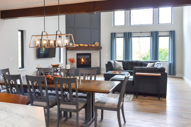 Inspiration for a dining room remodel in Cincinnati