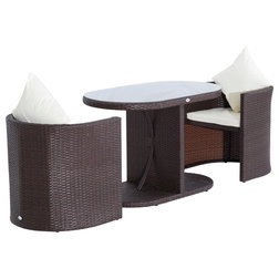Contemporary Outdoor Lounge Sets by Aosom