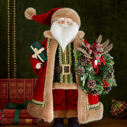 Highland 19" Santa from Horchow.com - Holiday Accents And Figurines