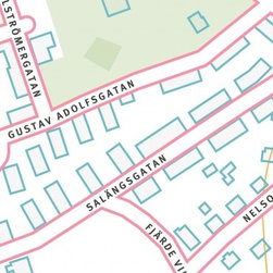 YOUR STREET - Map wallpapers from your own address - Wallpaper