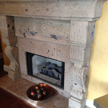 Cantera Fireplace Collection
