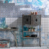 Faenza Ceramic Floor and Wall Tile, Azul