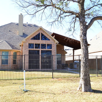 Fort Worth, TX, Outdoor Living Space Combination w/ 3-Season Room
