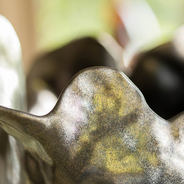 Oversized Metallic Centerpiece