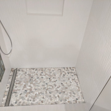 Natural Texture Meets Modern Clean — Full Bath Remodel in San Francisco, 2018