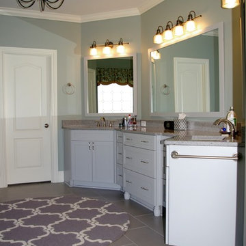 Transitional Master Bathroom