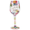 "Mom You Are Loved" Wine Glass by Lolita