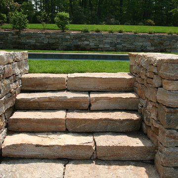 Natural Stone Walls and Steps
