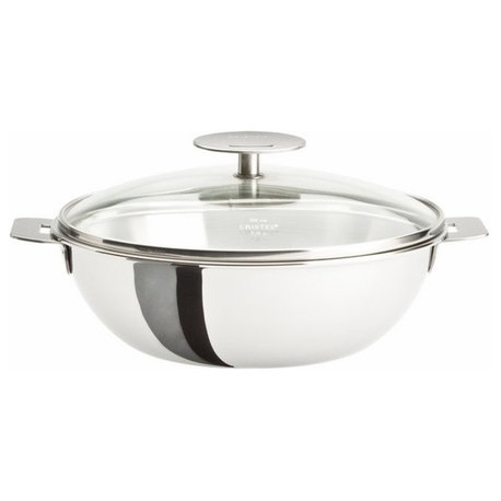 1.5 Qt. Wok with Domed Glass Lid, 4 Qt.