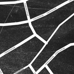 YOUR STREET - Map wallpapers from your own address - Wallpaper