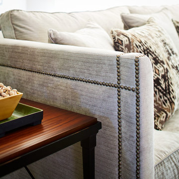 Des Moines Contemporary Living Room