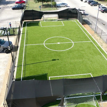 Soccer Field & Putting Green Installation