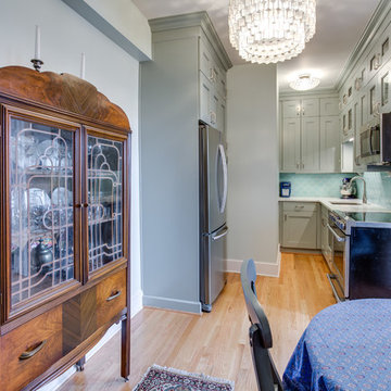 Historic D.C. Condo Kitchen