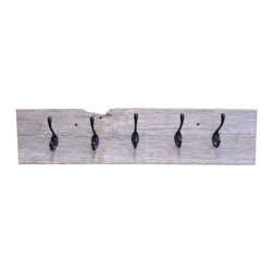 Reclaimed Barnboard Coatracks - Home Improvement