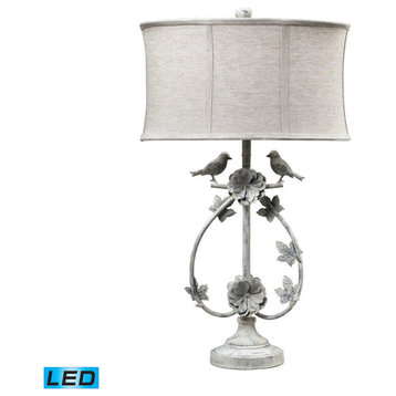31" Saint Louis Heights LED Table Lamp, Antique White