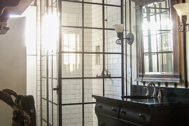 Inspiration for an industrial bathroom in Grand Rapids.