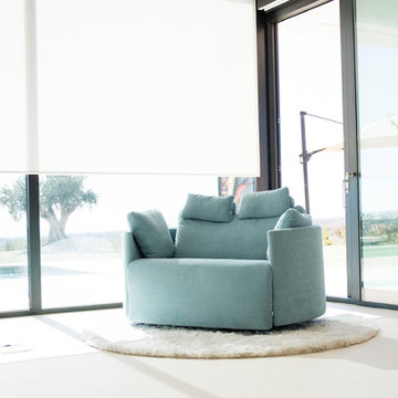 Moonrise XL Chair Power Recliner Rocker Glider Swivel by Famaliving California