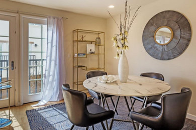 Minimalist dining room photo in San Francisco